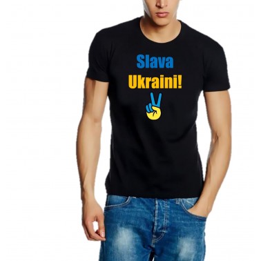 Marškinėliai "Slava Ukraini!"